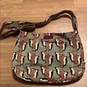 Bungalow 360 woodpecker crossbody bag!